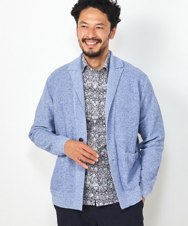 メンズビギ（MEN’S BIGI）/ジャケットデザインニット