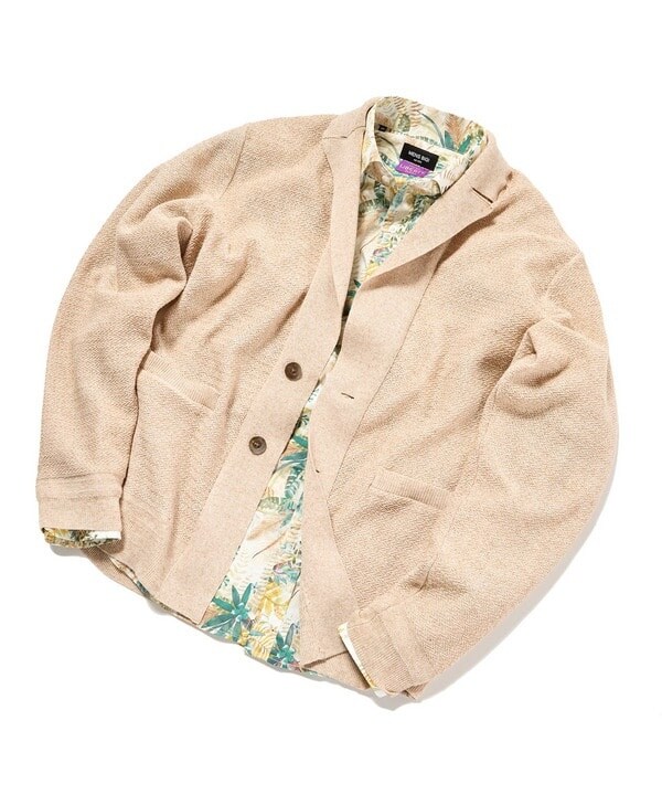 メンズビギ（MEN’S BIGI）/ジャケットデザインニット