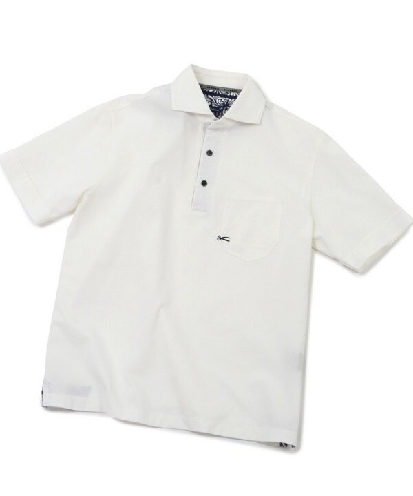 メンズビギ/【DENHAM/デンハム】シルケットサーフニットポロシャツ