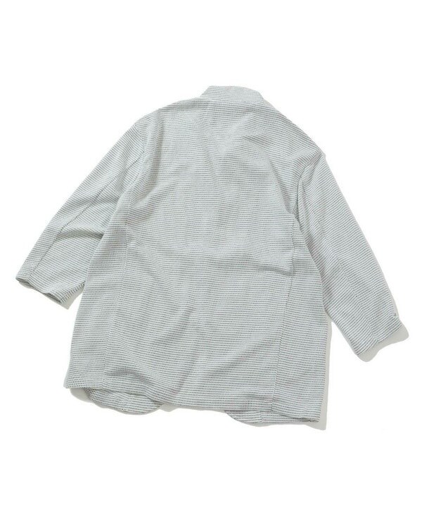 メンズビギ（MEN’S BIGI）/タックジャガード七分袖ライトジャケット