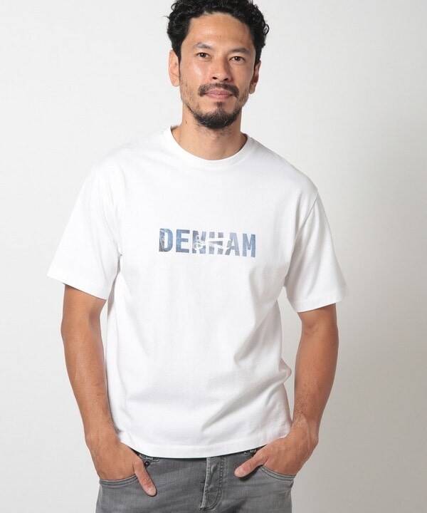 メンズビギ（MEN'S BIGI）/【DENHAM/デンハム】30 /2 天竺ロゴT