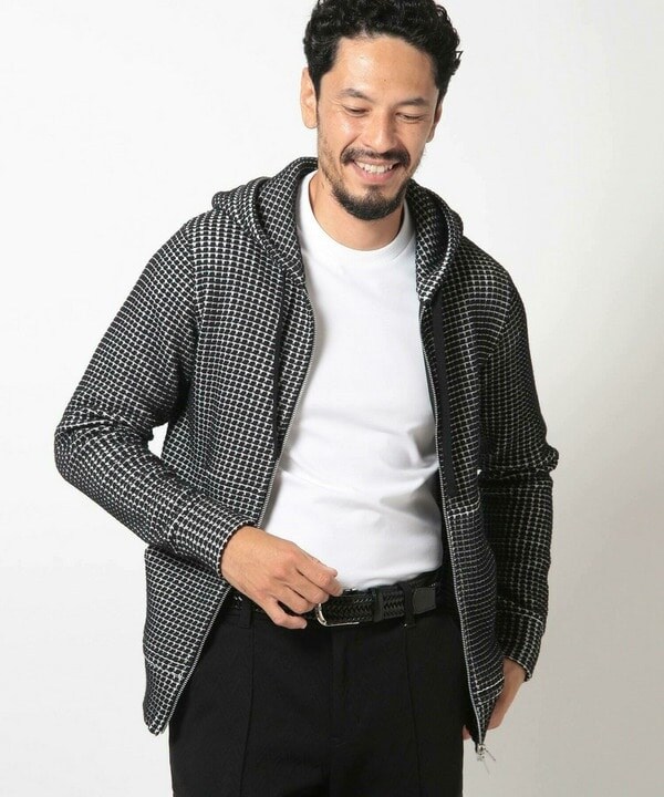 メンズビギ（MEN’S BIGI）/【Seagreen/シーグリーン】ビッグワッフルパーカ_2