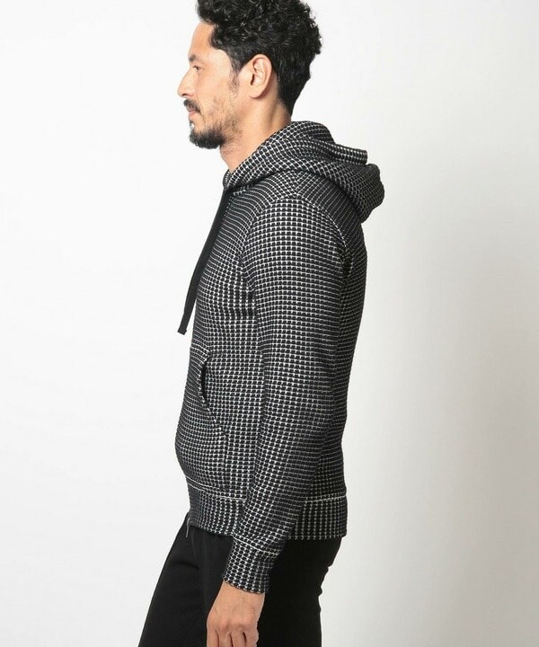 メンズビギ（MEN’S BIGI）/【Seagreen/シーグリーン】ビッグワッフルパーカ_3