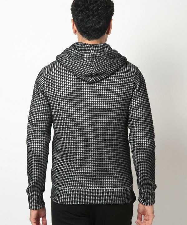 メンズビギ（MEN’S BIGI）/【Seagreen/シーグリーン】ビッグワッフルパーカ_4