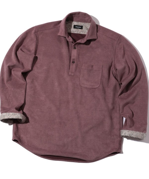 メンズビギ（MEN’S BIGI）/ピケスエードカットシャツ