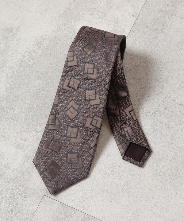 メンズビギ（MEN’S BIGI）/中紋柄シルクネクタイ
