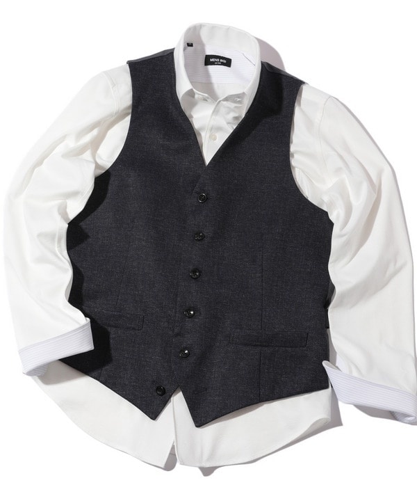 メンズビギ（MEN’S BIGI）/【ACTIVE TAILOR】エクストラTRジャージプリントベスト＜スリーピース対応＞の通販は