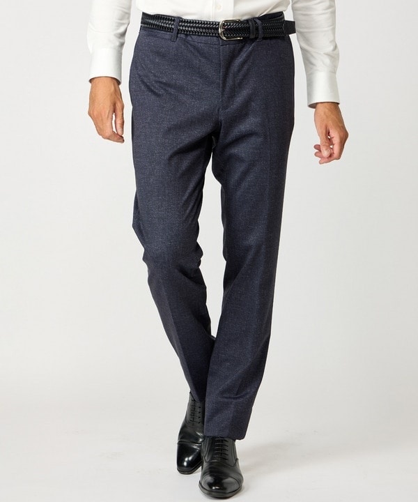 メンズビギ（MEN’S BIGI）/【ACTIVE TAILOR】エクストラTRジャージプリントスラックスパンツ＜セットアップ・スリーピ