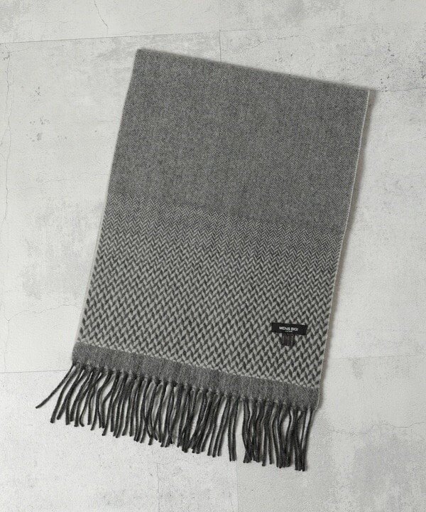 メンズビギ（MEN’S BIGI）/ヘリンボーングラデーションカシミヤマフラーの通販は