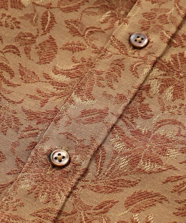 メンズビギ（MEN'S BIGI）/ボタニカル柄ジャカードシャツ＜イージー