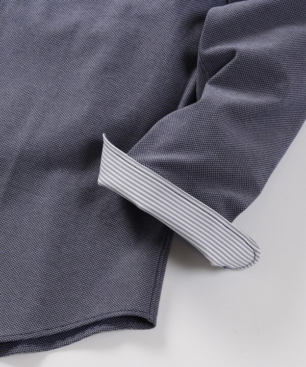 メンズビギ（MEN’S BIGI）/【ACTIVE TAILOR】コーコランコットン鹿の子ドレスシャツ_11