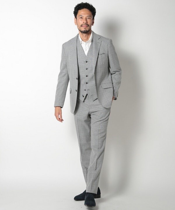メンズビギ（MEN’S BIGI）/【ACTIVE TAILOR】コーコランコットン鹿の子ドレスシャツ_19