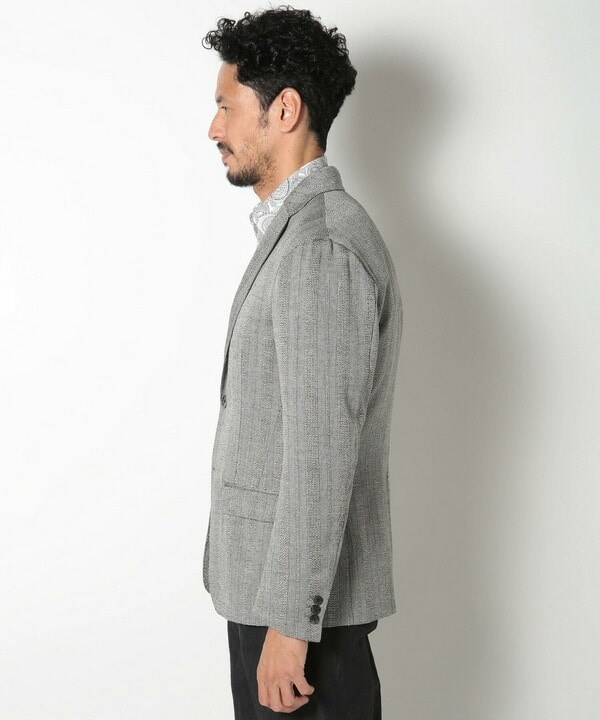 メンズビギ（MEN’S BIGI）/ストライプドビーテーラードジャケット