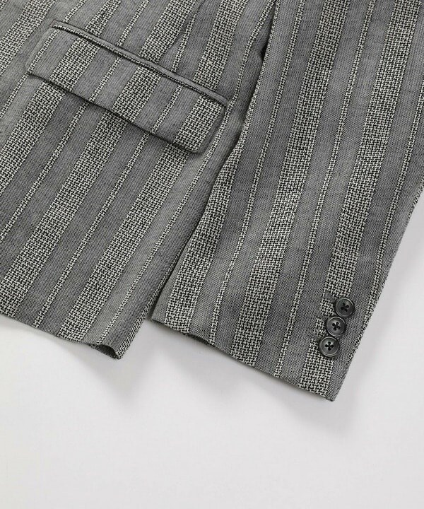 メンズビギ（MEN’S BIGI）/ストライプドビーテーラードジャケット