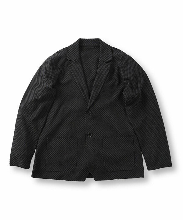 メンズビギ（MEN’S BIGI）/ポリエステルエアリードッツテーラードジャケット_2