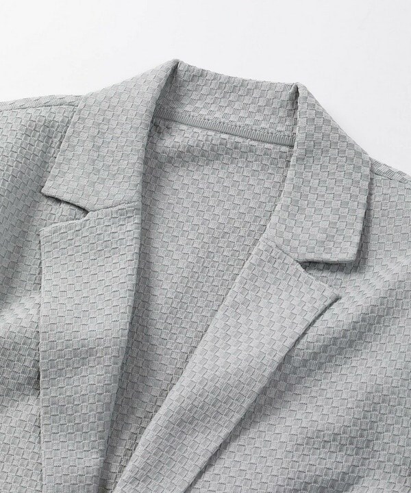 メンズビギ（MEN’S BIGI）/ポリエステルエアリードッツテーラードジャケット_19