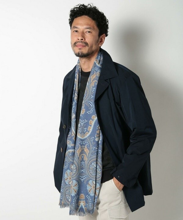 メンズビギ（MEN’S BIGI）/ペイズリー柄ストール made in italyの通販は