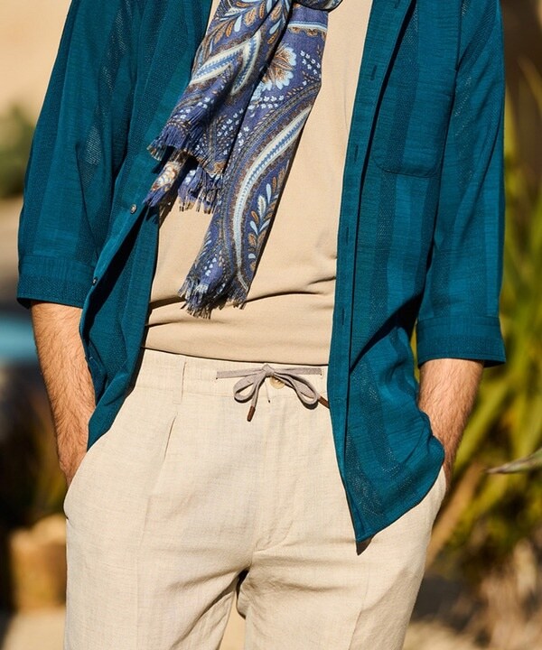 メンズビギ（MEN’S BIGI）/ペイズリー柄ストール made in italyの通販は