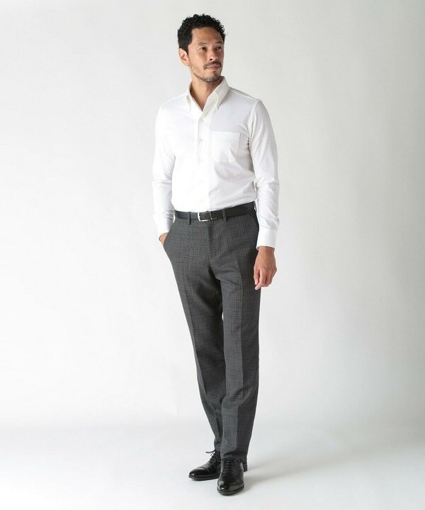 メンズビギ（MEN’S BIGI）/【ACTIVE TAILOR】ジャージボタンダウンドレスシャツ_8