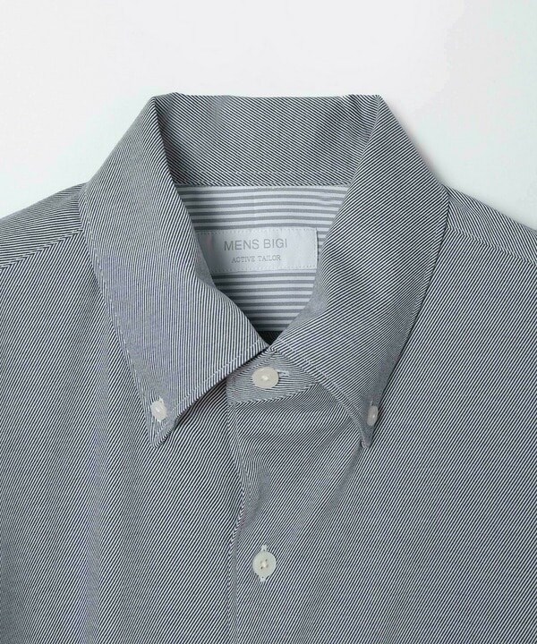 メンズビギ（MEN’S BIGI）/【ACTIVE TAILOR】ジャージボタンダウンドレスシャツ_16