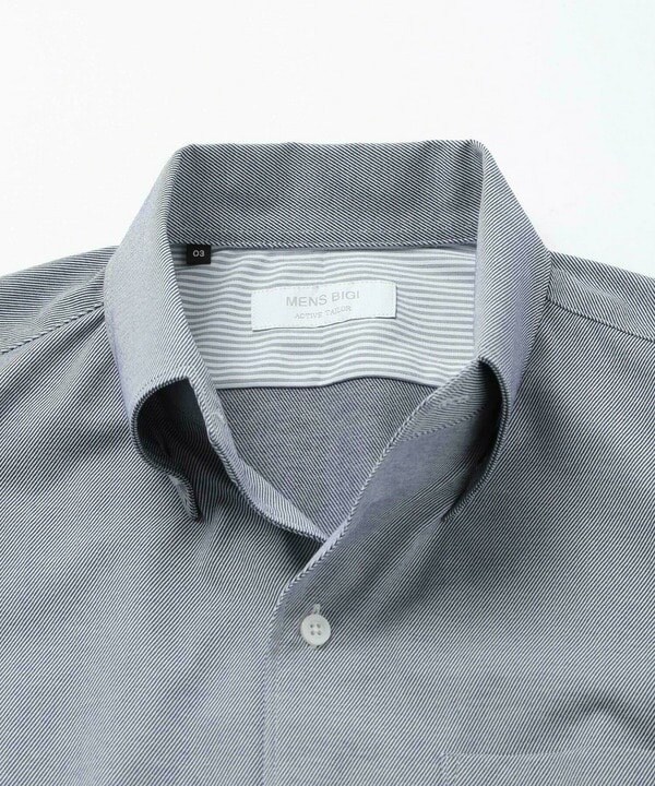 メンズビギ（MEN’S BIGI）/【ACTIVE TAILOR】ジャージボタンダウンドレスシャツ_17