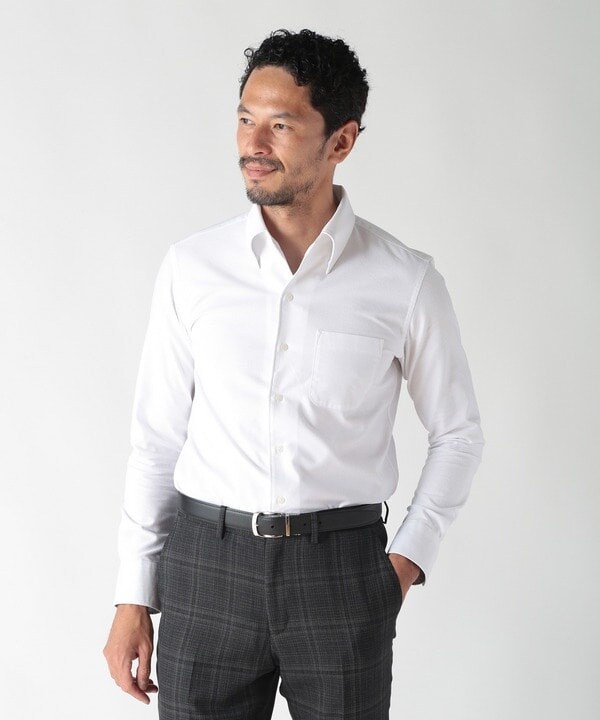メンズビギ（MEN’S BIGI）/【ACTIVE TAILOR】COOLMAX絡み織ドレスシャツ_2