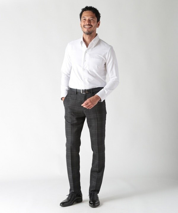メンズビギ（MEN’S BIGI）/【ACTIVE TAILOR】COOLMAX絡み織ドレスシャツ_4