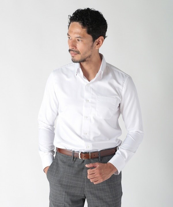 メンズビギ（MEN’S BIGI）/【ACTIVE TAILOR】クールマックスツイルドレスシャツ_2