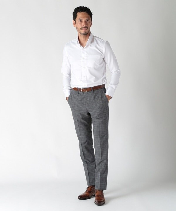メンズビギ（MEN’S BIGI）/【ACTIVE TAILOR】クールマックスツイルドレスシャツ_3