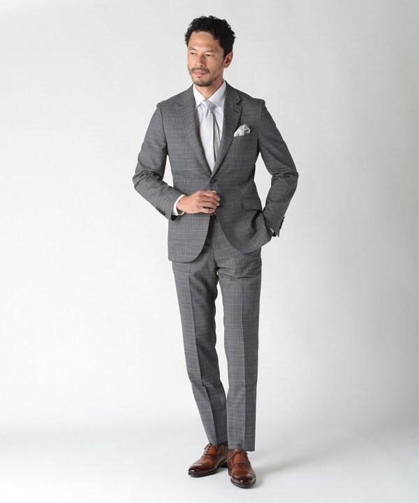 メンズビギ（MEN’S BIGI）/【ACTIVE TAILOR】クールマックスツイルドレスシャツ_4