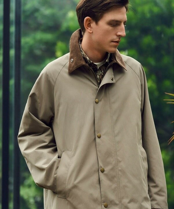 メンズビギ（MEN’S BIGI）/【Barbour/バブアー 別注】EXMOORベースピーチスキンコートの通販は