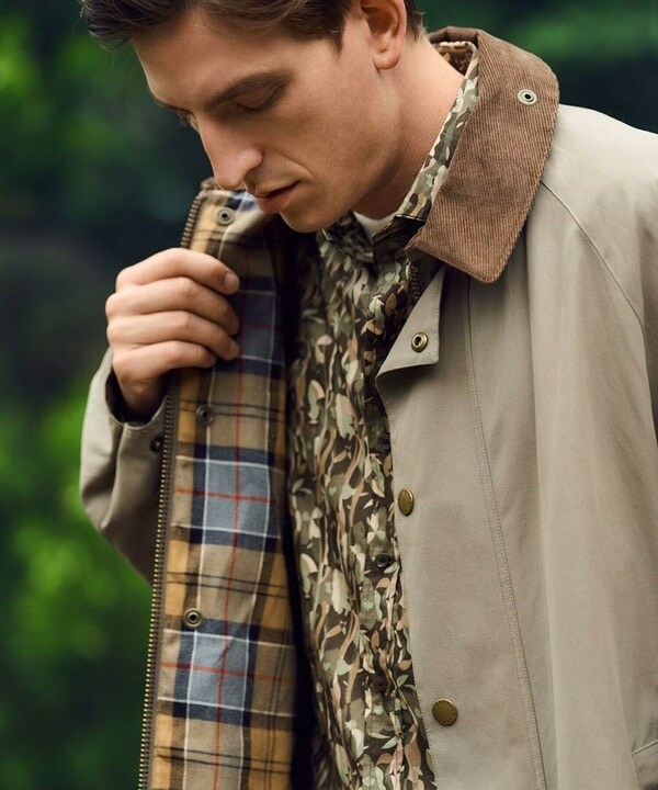 メンズビギ（MEN’S BIGI）/【Barbour/バブアー 別注】EXMOORベースピーチスキンコートの通販は