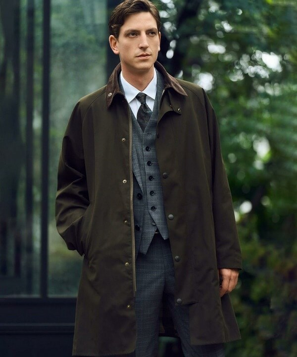 メンズビギ（MEN’S BIGI）/【Barbour/バブアー 別注】EXMOORベースピーチスキンコートの通販は
