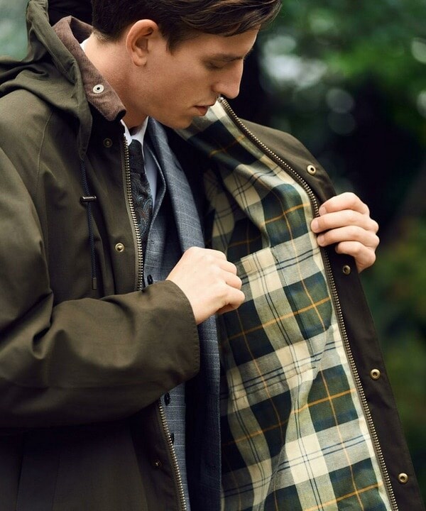 メンズビギ（MEN’S BIGI）/【Barbour/バブアー 別注】EXMOORベースピーチスキンコートの通販は