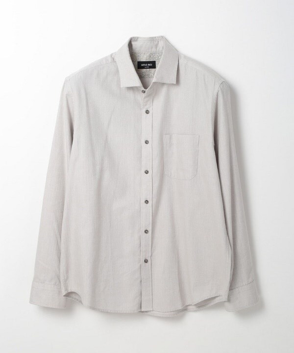 メンズビギ（MEN’S BIGI）/コットンカシミアヘリンボーンシャツ_1
