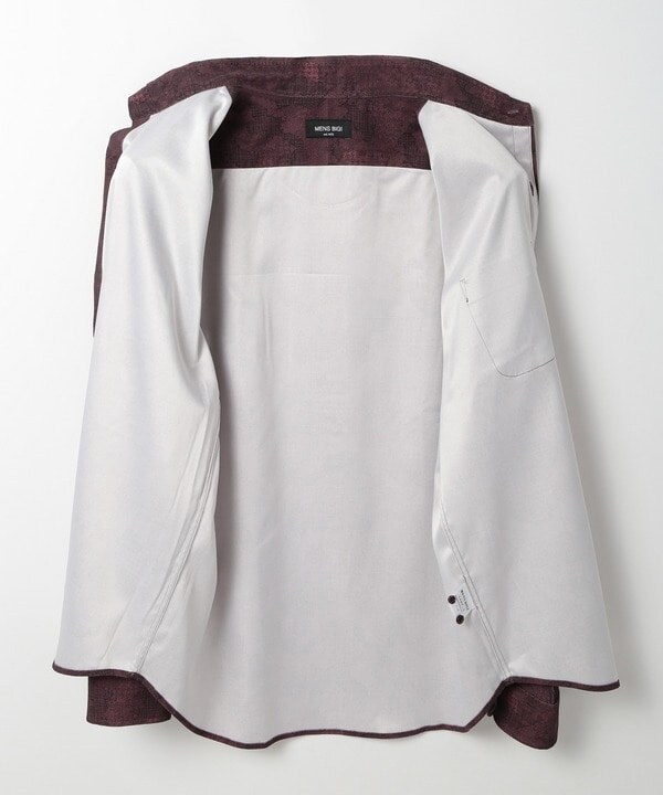 メンズビギ（MEN’S BIGI）/トラッド迷彩スエード調プリントシャツ_19