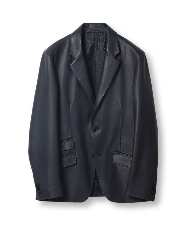 メンズビギ（MEN’S BIGI）/シープレザーテーラードジャケット