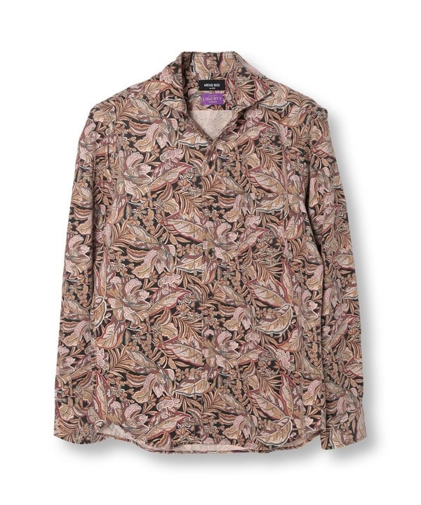 メンズビギ（MEN’S BIGI）/Liberty コーデュロイフラワープリントシャツ_1