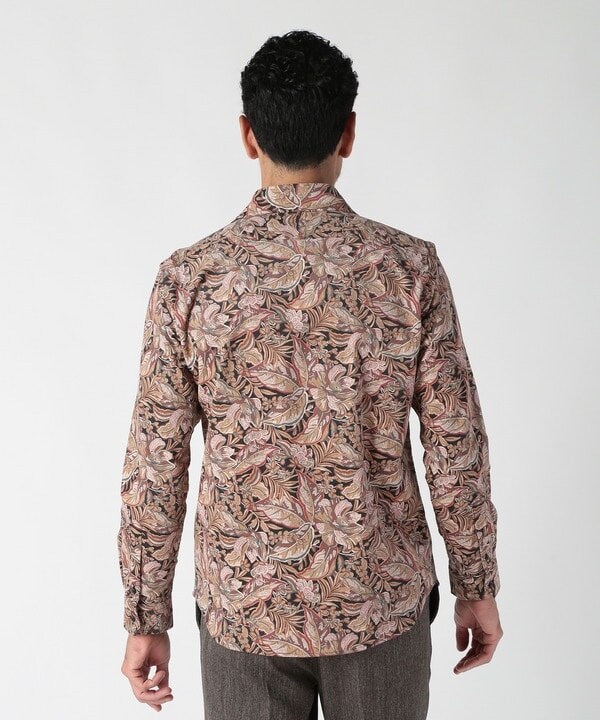 メンズビギ（MEN’S BIGI）/Liberty コーデュロイフラワープリントシャツ_6