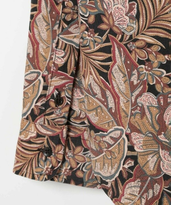 メンズビギ（MEN’S BIGI）/Liberty コーデュロイフラワープリントシャツ_13