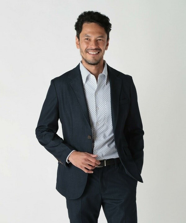メンズビギ（MEN'S BIGI）/【WEB限定】TRデニム調シャンブレー