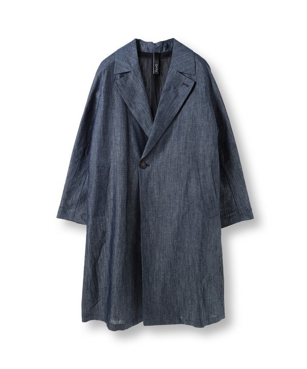 メンズビギ（MEN’S BIGI）/【Hevo／イーヴォ】コットンリネンシャンブレースプリングコート
