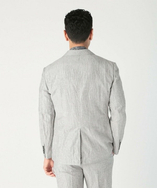 メンズビギ（MEN’S BIGI）/コットンリネン楊柳サッカージャケット_5