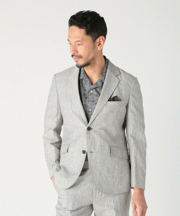 メンズビギ（MEN’S BIGI）/コットンリネン楊柳サッカージャケット_6
