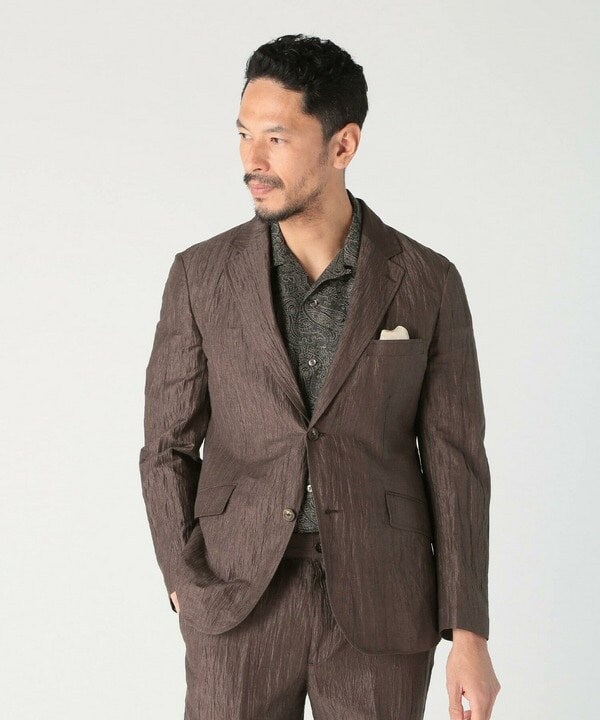 メンズビギ（MEN’S BIGI）/コットンリネン楊柳サッカージャケット_10