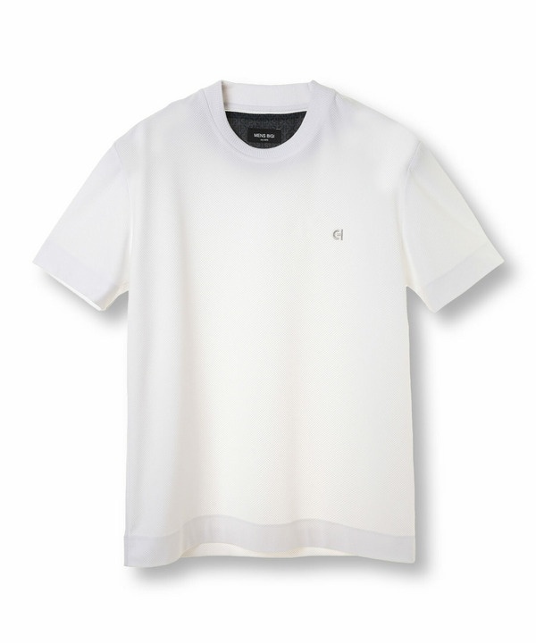 メンズビギ（MEN’S BIGI）/【COLE HAAN/コール ハーン】別注 ハニカムジャージ素材ジャケットTEE
