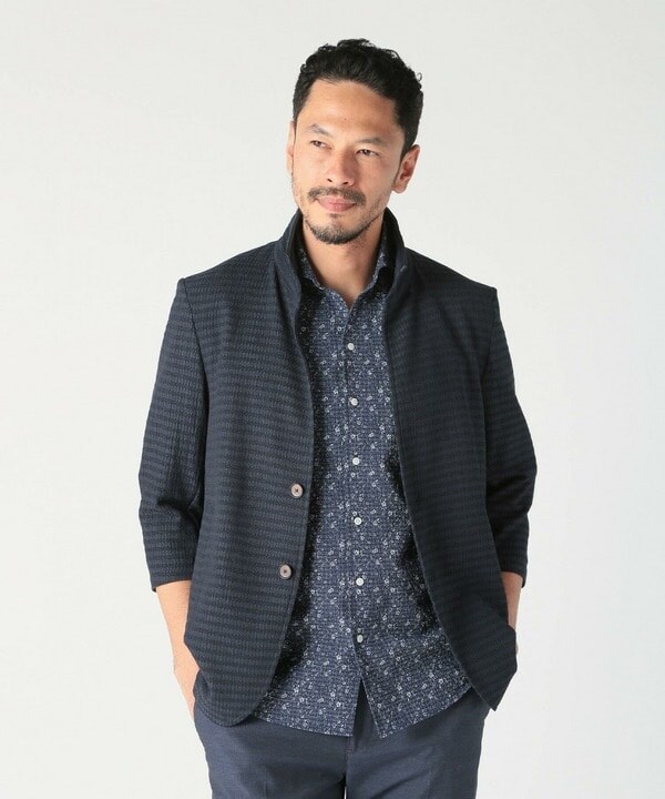 メンズビギ（MEN’S BIGI）/トリコットジャージ素材カットジャケット_6