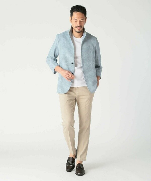 メンズビギ（MEN’S BIGI）/トリコットジャージ素材カットジャケット_8