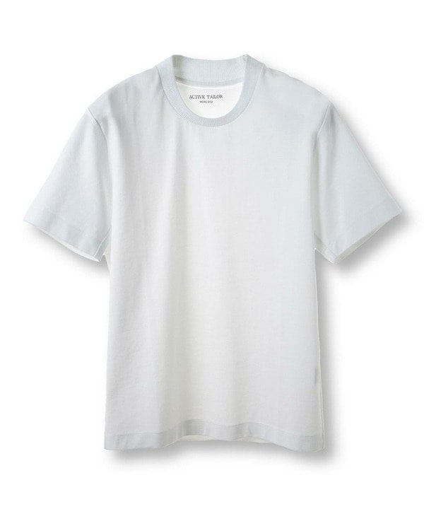 メンズビギ（MEN’S BIGI）/【ACTIVE TAILOR/アクティブテイラー】シルケットスムースクルーネックTシャツ＜接触冷感