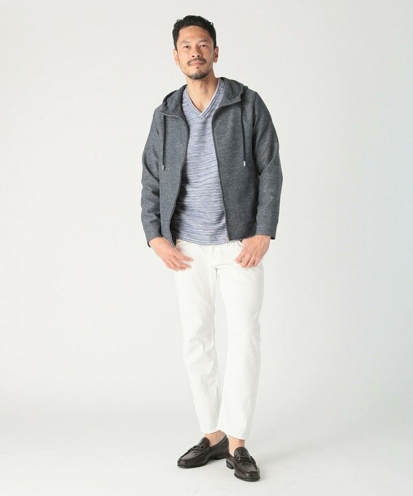 メンズビギ（MEN'S BIGI）/スラブタック天竺素材Tシャツ＜吸水速乾＞